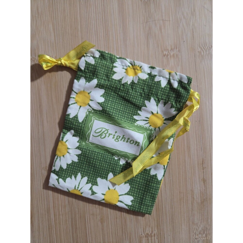Brighton Drawstring Fabric Jewelry Pouch  Gift Bag Hearts 4 Bags + 2 Heart Tin - Picture 5 of 7